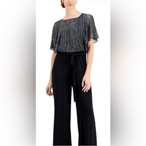 CONNECTED Metallic Shimmer
Jumpsuit Black/ Silver